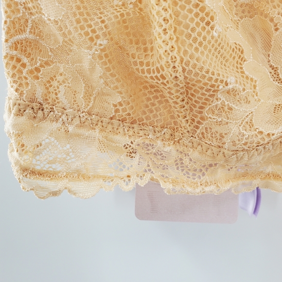 NWT Fenty lace bra cream color crossback size 1X - Picture 7 of 16